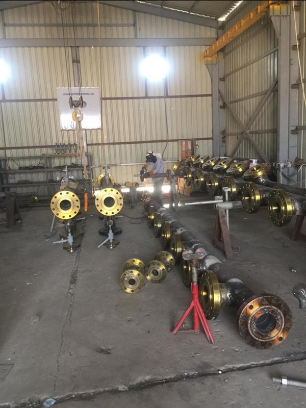 pipeline IPF for ENI at Zubair oilfield project